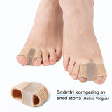 ToeAlign – Silikonbaserad Tåseparator för Fotkomfort, Pedikyr & Vardagsstöd i Skor och Hemma