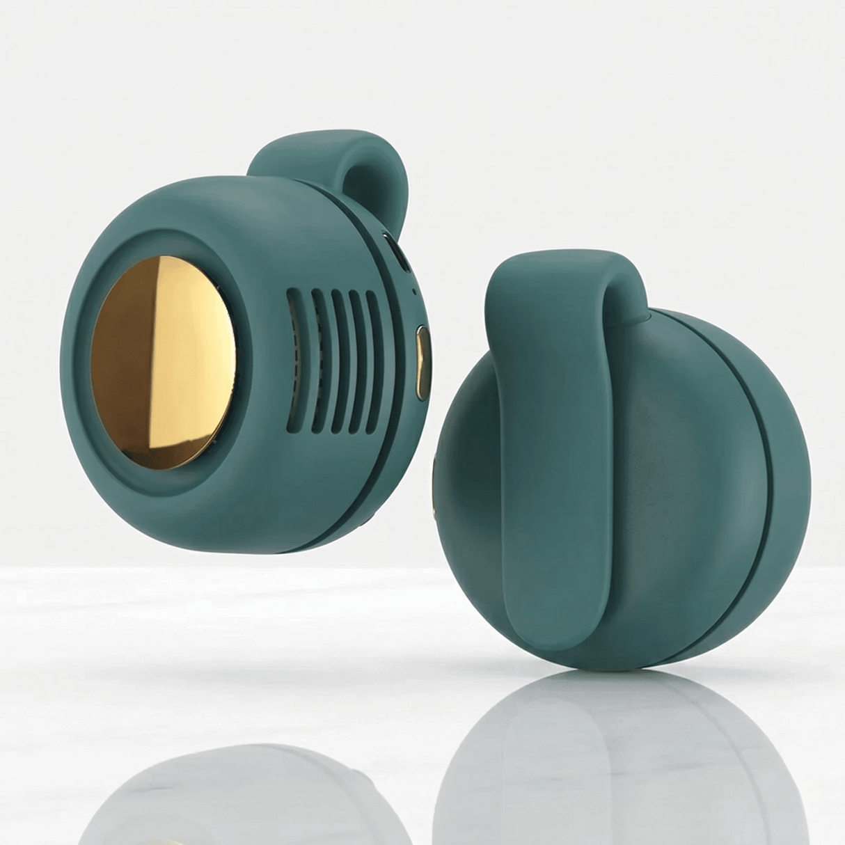 VortBreeze – Portabel Mini Fläkt med Klämma – 360° Luftflöde, 3 Hastigheter och USB-Laddning