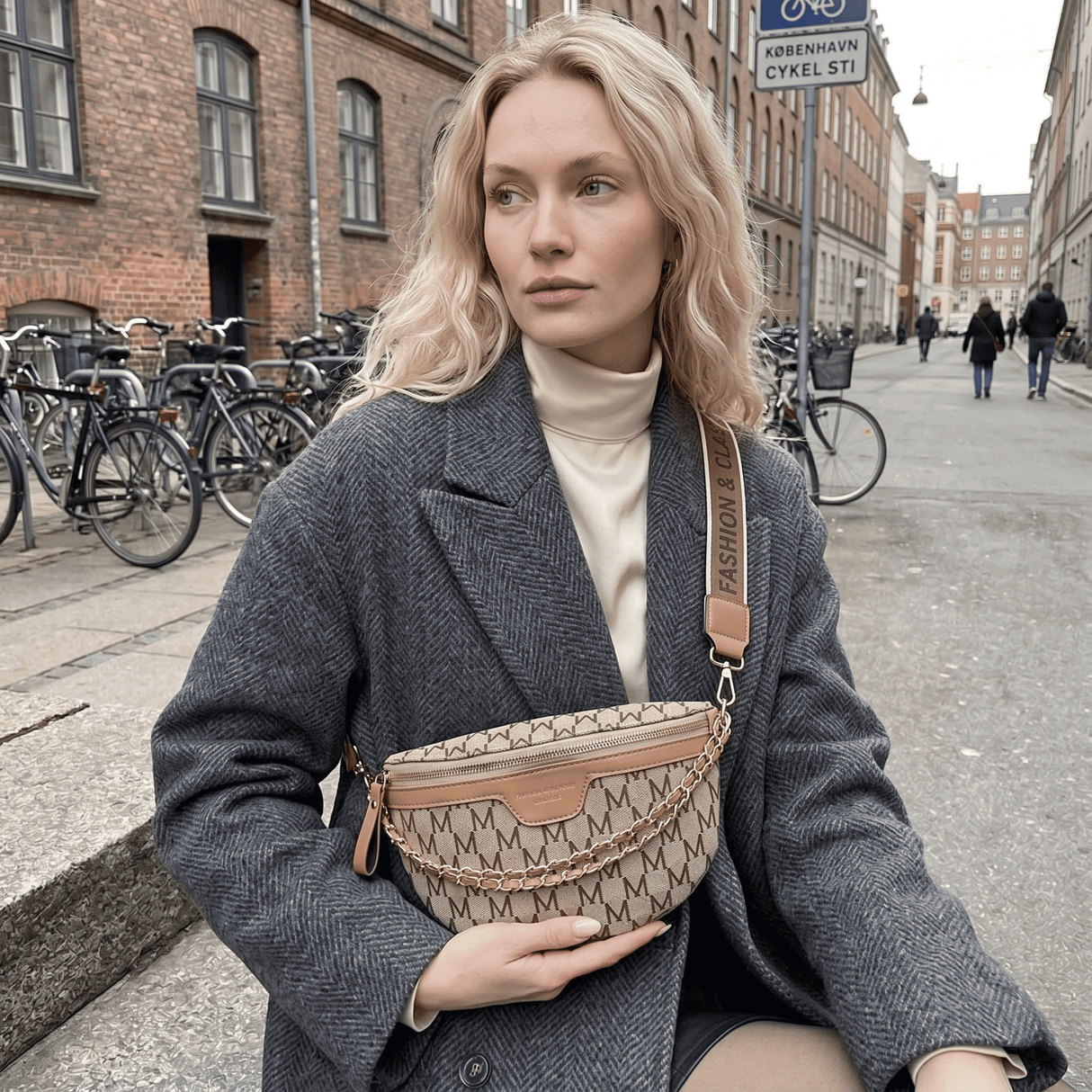 Heuptas met elegant ontwerp