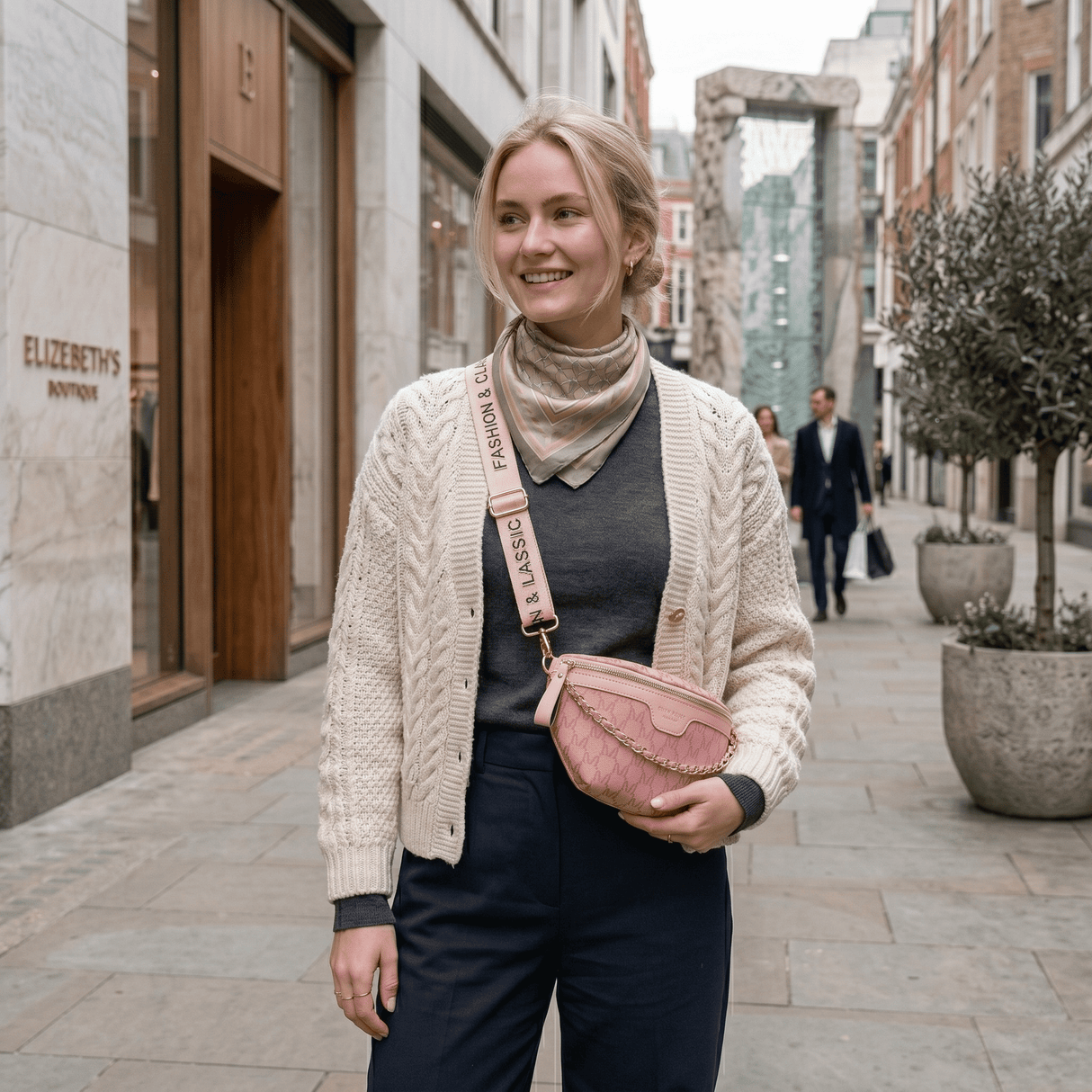 Heuptas met elegant ontwerp