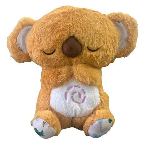 Schattige Koalanalle Slaapknuffel - Zacht Speelgoed met Licht, Kalmerende Knuffel om Ontspanning en Slaap te Bevorderen