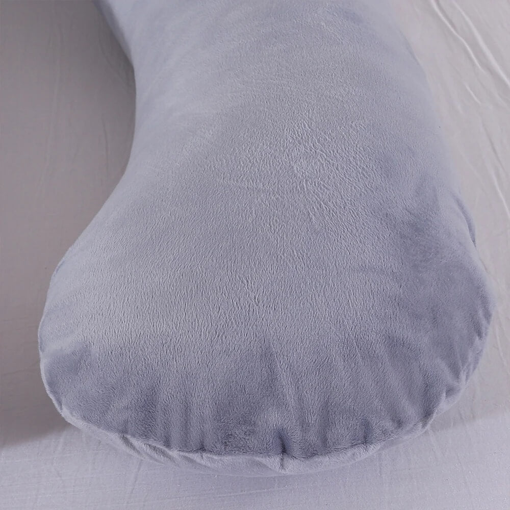 MammaLugn - U-vormig Zwangerschapskussen 130×70 cm | Comfort en Ondersteuning voor Zwangere en Nieuwe Moeders