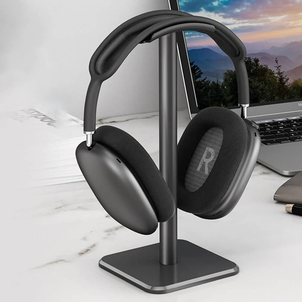 HeadSpace - Aluminium Koptelefoonstandaard | Stijlvol en ruimtebesparend opbergen voor je bureau