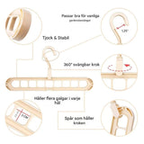 ClosetEase - Ruimtebesparende kleerhanger | Multifunctionele kleerhanger met 9 haken & 360° draaibare haak