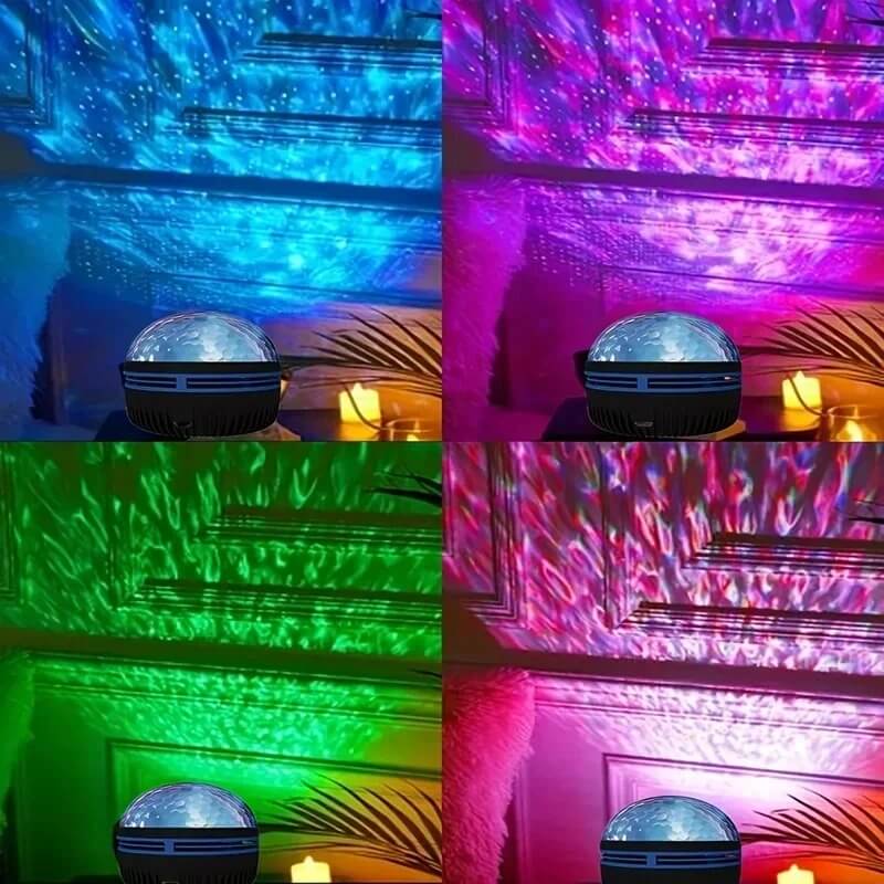 StarGlo - LED Galaxy Projector Lamp | Sfeerverlichting met afstandsbediening voor magische sfeer
