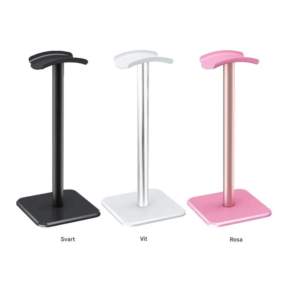 HeadSpace - Aluminium Koptelefoonstandaard | Stijlvol en ruimtebesparend opbergen voor je bureau