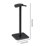 HeadSpace - Aluminium Koptelefoonstandaard | Stijlvol en ruimtebesparend opbergen voor je bureau