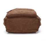 NomadiqPack - Vintage Canvas rugzak voor op reis | Stijl, functie en flexibiliteit in één