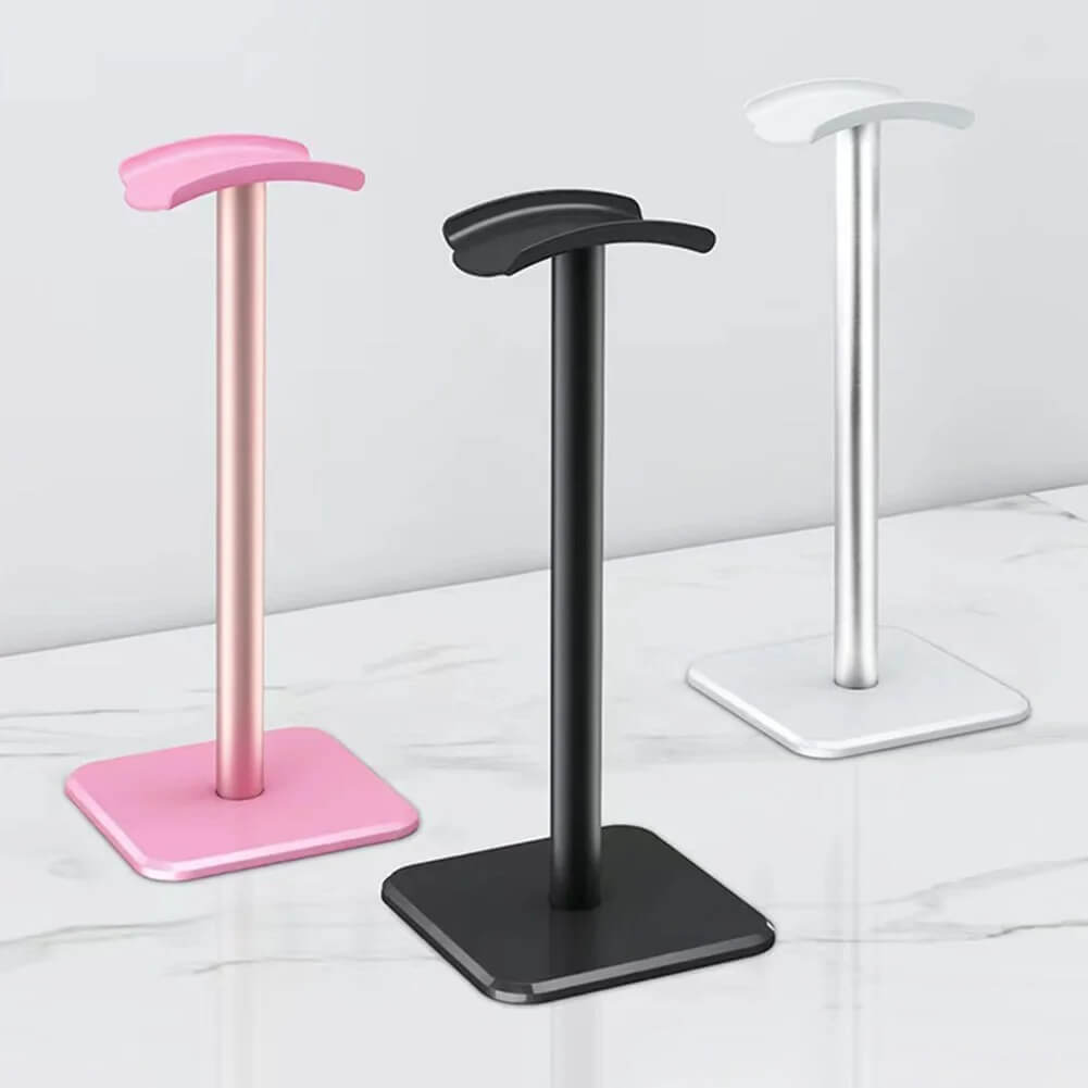 HeadSpace - Aluminium Koptelefoonstandaard | Stijlvol en ruimtebesparend opbergen voor je bureau