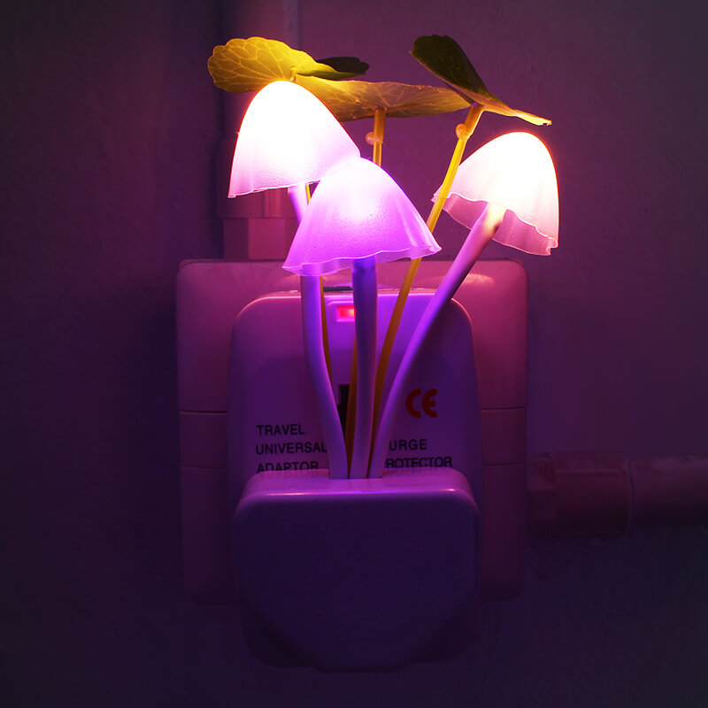 GlowLush - Sensor gestuurd LED nachtlampje met spons ontwerp | Zachte verlichting voor dromerige avonden