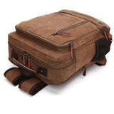 NomadiqPack - Vintage Canvas rugzak voor op reis | Stijl, functie en flexibiliteit in één