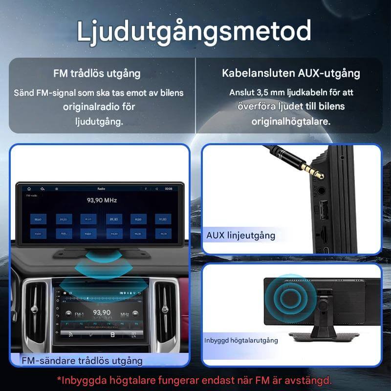 ViewMirror - Draadloze Smart Display voor auto | CarPlay & Android Auto zonder gedoe