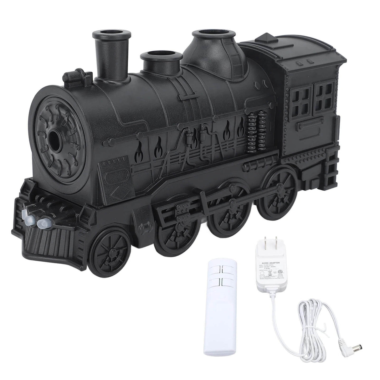 TrainAroma - Luchtbevochtiger & Aroma Diffuser met LED en afstandsbediening | Uniek Trein Geïnspireerd Ontwerp