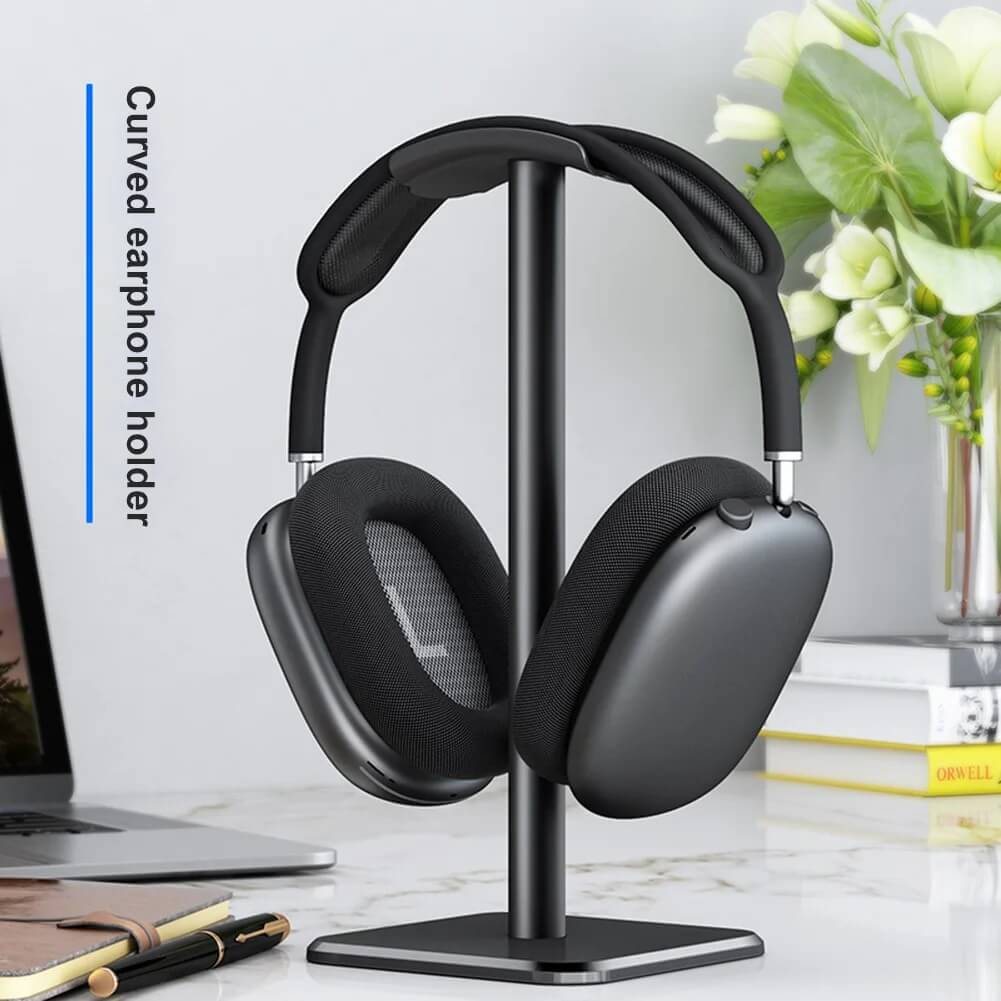 HeadSpace - Aluminium Koptelefoonstandaard | Stijlvol en ruimtebesparend opbergen voor je bureau
