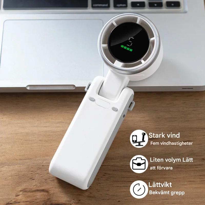 TurboBreeze - Handheld Mini Turbo Fan voor op reis en dagelijks gebruik