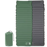 Luchtmatras met ingebouwde luchtpomp Voetpomp 10cm, 3,0-3,2 R-waarde Dubbele laag