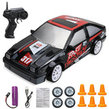1:24 RC Drift Auto met Vierwielaandrijving - 15km/h Hoge Snelheid en Dynamisch Racen