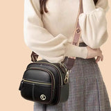 Vrouwen PU Leren Crossbody Tas - Ruime Schoudertas met Verstelbare Riem, Stijlvolle & Praktische Handtas