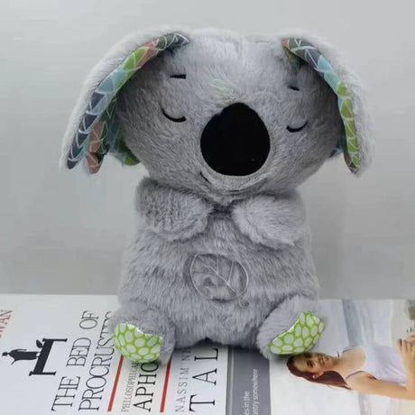 Schattige Koalanalle Slaapknuffel - Zacht Speelgoed met Licht, Kalmerende Knuffel om Ontspanning en Slaap te Bevorderen