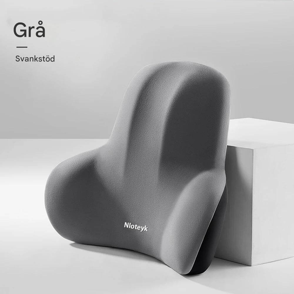 Travilo - Ergonomisch nek- en rugkussen voor autoritten | Aanpasbaar comfort in elke stoel