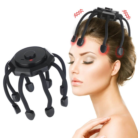 CalmNest - Draadloze elektrische hoofdmassager voor ontspanning en welzijn