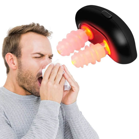 Nasolux - Draadloze infrarood neustherapie voor verlichting van de neus en luchtstroom
