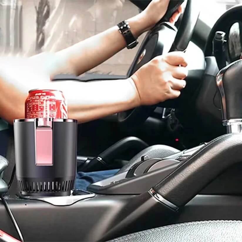 ThermoRide - Slimme koel- en verwarmingshouder voor in de auto en op kantoor | houdt drankjes op de juiste temperatuur