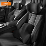 Travilo - Ergonomisch nek- en rugkussen voor autoritten | Aanpasbaar comfort in elke stoel