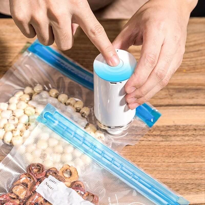 FreshSeal - Vacuümverpakkingsset voor langer houdbaar voedsel