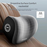 Travilo - Ergonomisch nek- en rugkussen voor autoritten | Aanpasbaar comfort in elke stoel