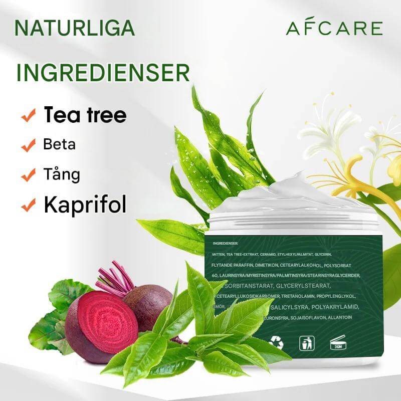 GrönRoa - Vegan gezichtscrème met tea tree voor een kalmere, evenwichtigere huid