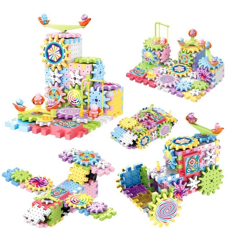 Elektrisch Bouwmodel - 3D Puzzels met Versnellingen voor Kinderen