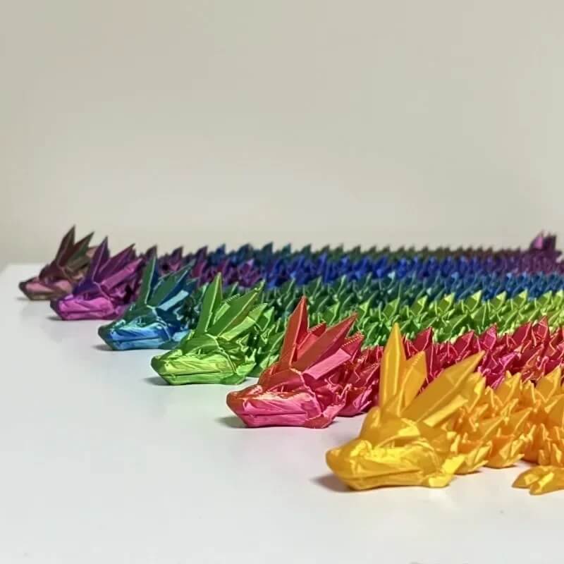 DrakeMorph - Beweegbaar 3D-geprint drakenmodel voor decor en fantasie