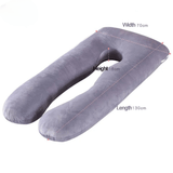 MammaLugn - U-vormig Zwangerschapskussen 130×70 cm | Comfort en Ondersteuning voor Zwangere en Nieuwe Moeders