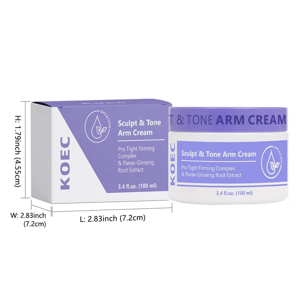 LivaForm - Verstevigende Arm Crème geeft de indruk van een stevigere en gladdere huid