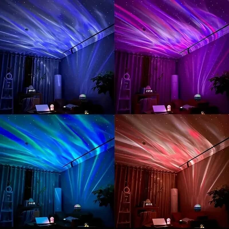 StarGlo - LED Galaxy Projector Lamp | Sfeerverlichting met afstandsbediening voor magische sfeer