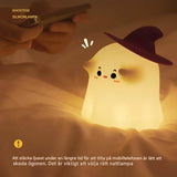 GlowShroom - Siliconen LED Nachtlampje | Zacht pompoen-, paddenstoel- of spookontwerp voor kinderkamers en slaapkamers