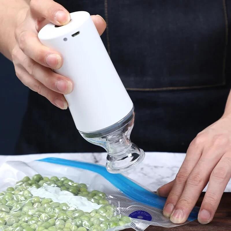 FreshSeal - Vacuümverpakkingsset voor langer houdbaar voedsel