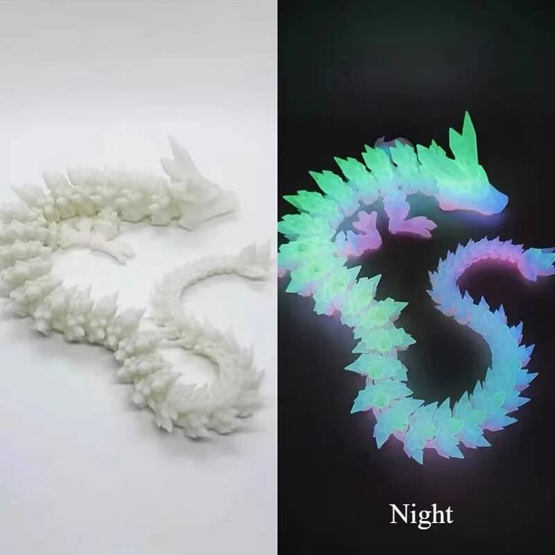 DrakeMorph - Beweegbaar 3D-geprint drakenmodel voor decor en fantasie