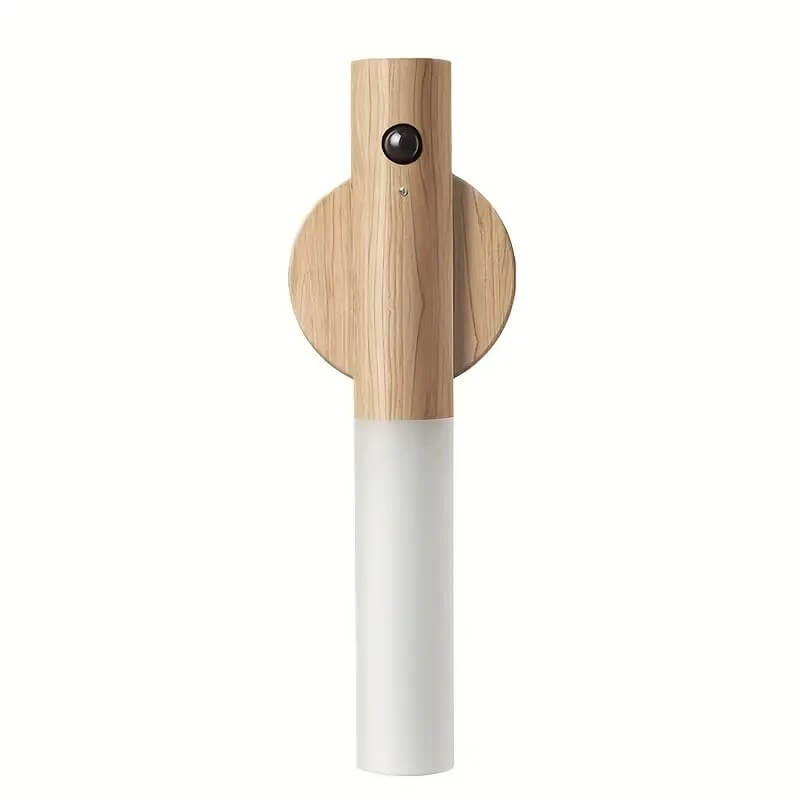 SensoRay - Draadloos LED Nachtlampje met Bewegingssensor | Elegant Houten Ontwerp en Oplaadbaar