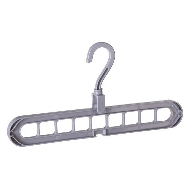 ClosetEase - Ruimtebesparende kleerhanger | Multifunctionele kleerhanger met 9 haken & 360° draaibare haak
