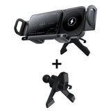 ChargeMount - Verstelbare Smart Car Telefoonhouder met 15W Draadloos Oplaad Pad voor Opvouwbare Schermen