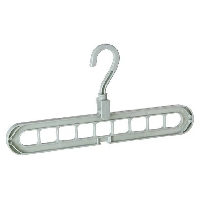 ClosetEase - Ruimtebesparende kleerhanger | Multifunctionele kleerhanger met 9 haken & 360° draaibare haak