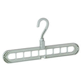 ClosetEase - Ruimtebesparende kleerhanger | Multifunctionele kleerhanger met 9 haken & 360° draaibare haak