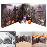 Kerstman & Halloween adventskalender 2024 - Aftellen met verzamelfiguurtjes, kindvriendelijke woondecoratie en aftelkalender