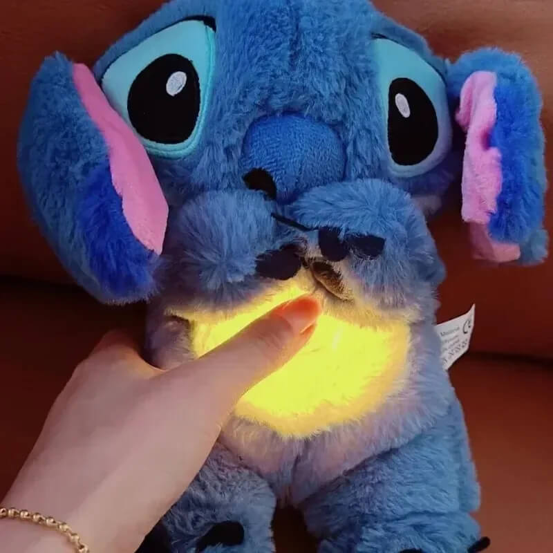 SnugNest - Gloeiend pluchen speelgoed met kalmerend geluid en ademende beweging