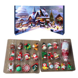 Kerstman & Halloween adventskalender 2024 - Aftellen met verzamelfiguurtjes, kindvriendelijke woondecoratie en aftelkalender