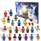 MiniCraft - Adventskalender met 24 dagen aftellen en actiefiguren