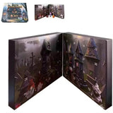 Kerstman & Halloween adventskalender 2024 - Aftellen met verzamelfiguurtjes, kindvriendelijke woondecoratie en aftelkalender