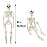 Halloween Decoratie: Menselijk Skelet 40 cm - Realistisch Skelet voor Enge Decoratie